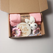 Baby Muslin Swaddle Rattle Baby Teether Set