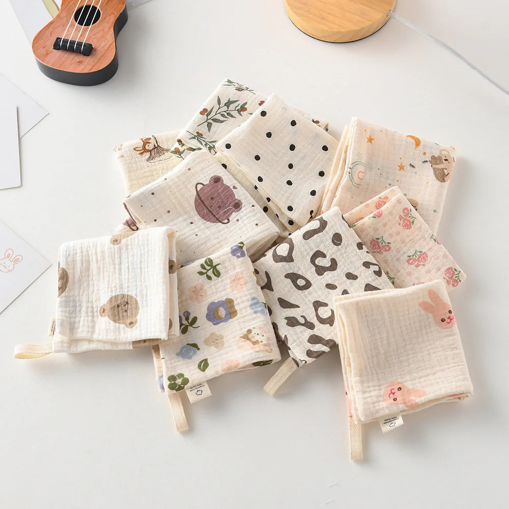 Cotton Gauze Baby Face Towel