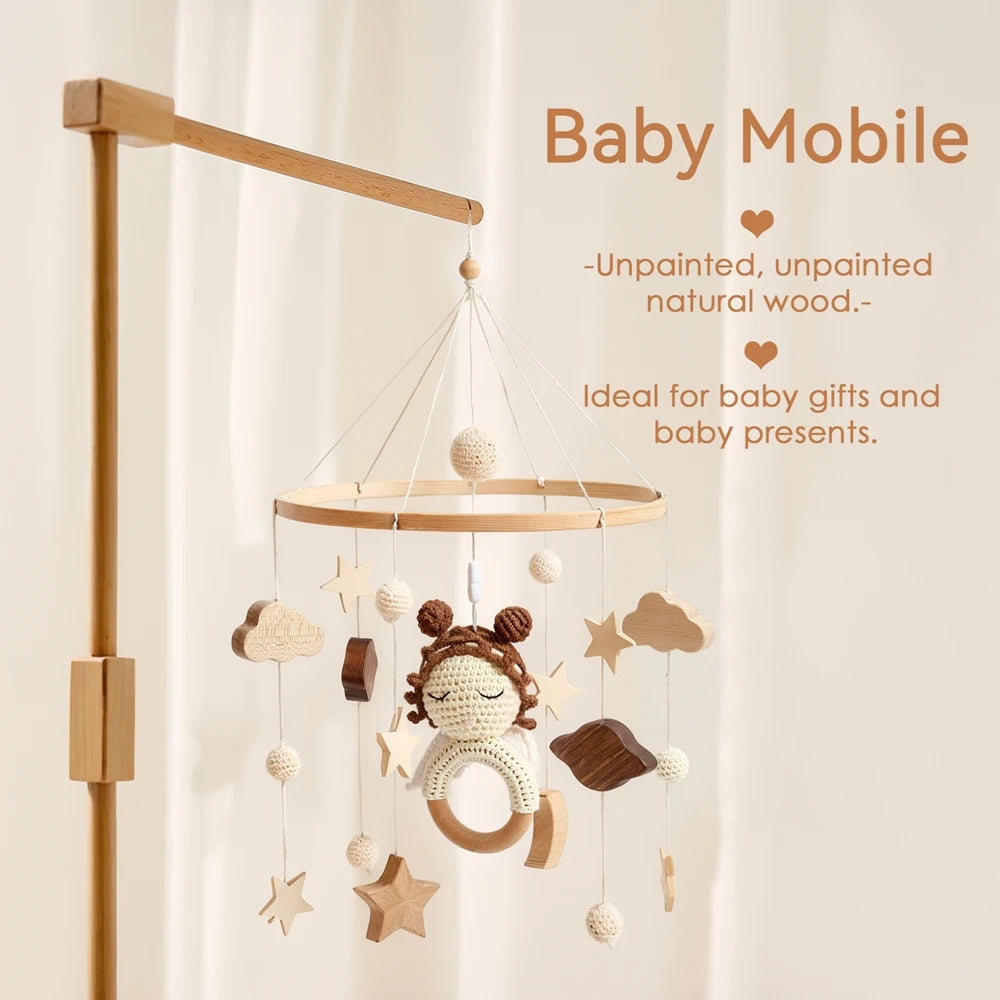 Newborn Angel Bed Bell Crib Toys