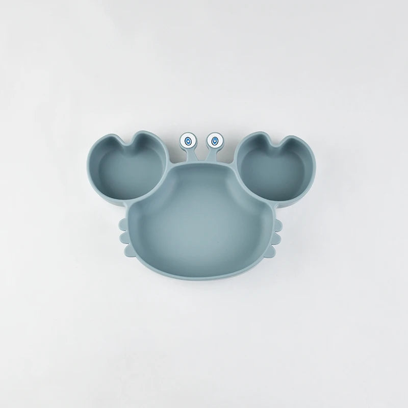 Silicone Dining Plate Suction Cartoon