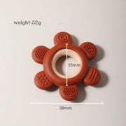 Wooden Teether Flower