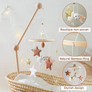 Musical Hot Air Balloon Crib Bed Bell