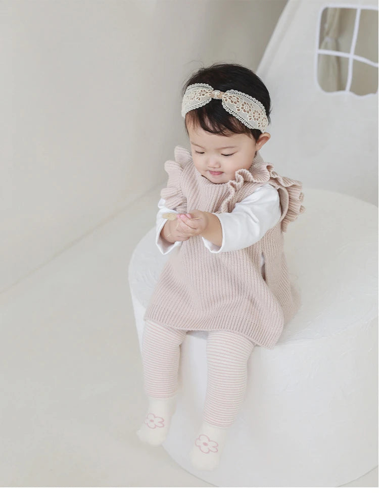 Newborn Baby Knee Pad Stockings