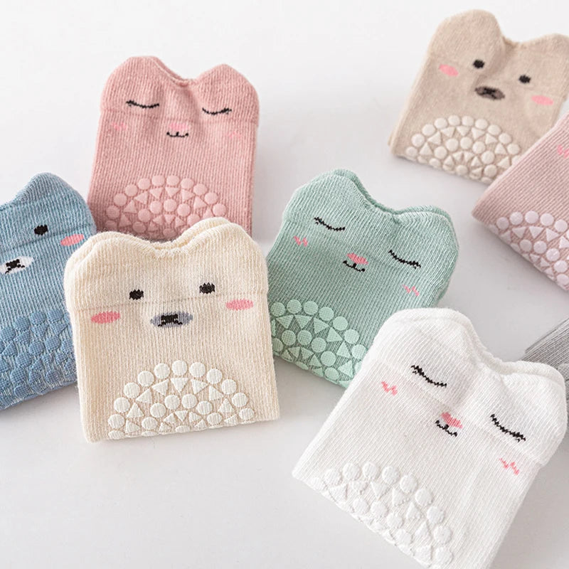 Baby Knee Pads Socks Set