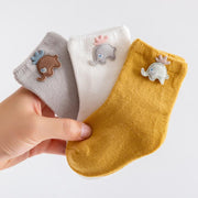 0-3 Years Kids Soft Cotton Socks