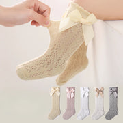 Summer Toddler Bow Long Sock