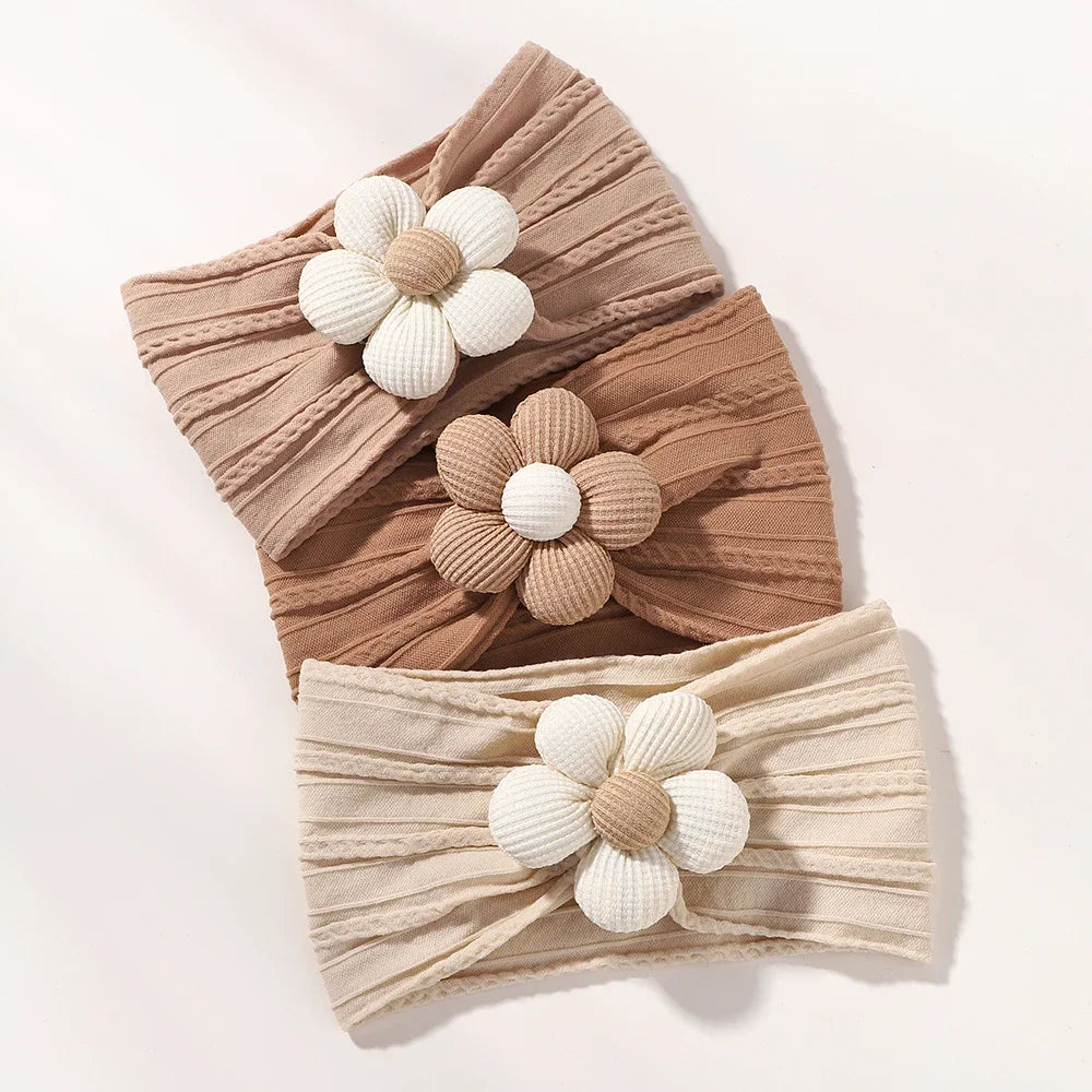 Flower Baby Headband Socks Set
