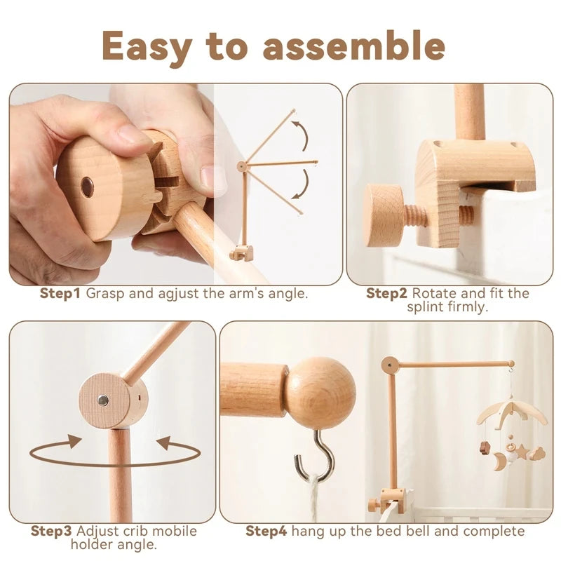 Newborn Angel Bed Bell Crib Toys