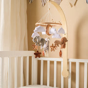 Wooden Mobile Bed Bell Crib Toy