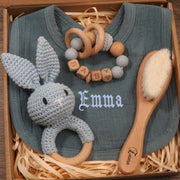 Personalized Baby Pacifier Teething Set