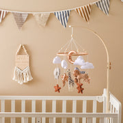 Wooden Mobile Bed Bell Crib Toy