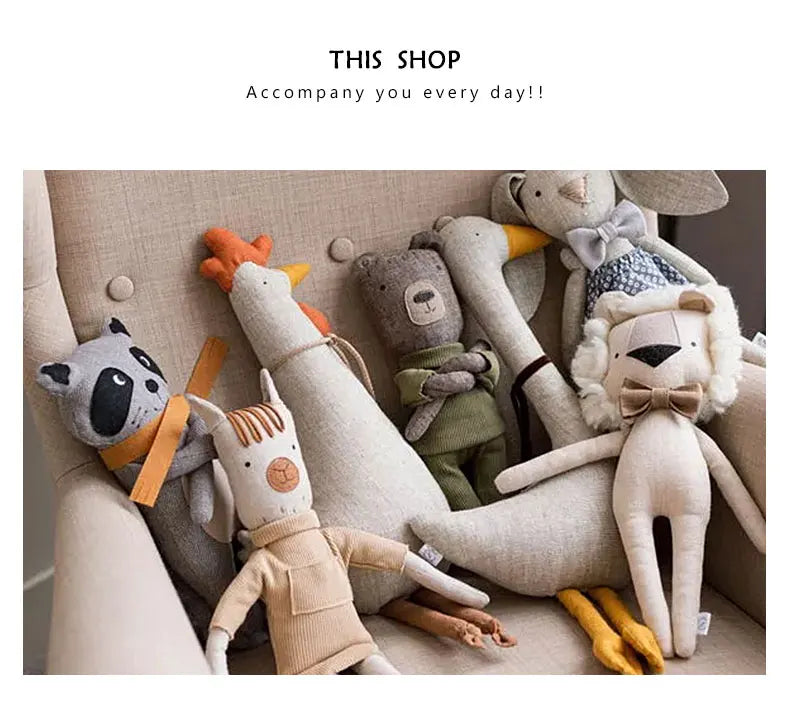 Nordic Cute Kawaii Plush Doll Toy