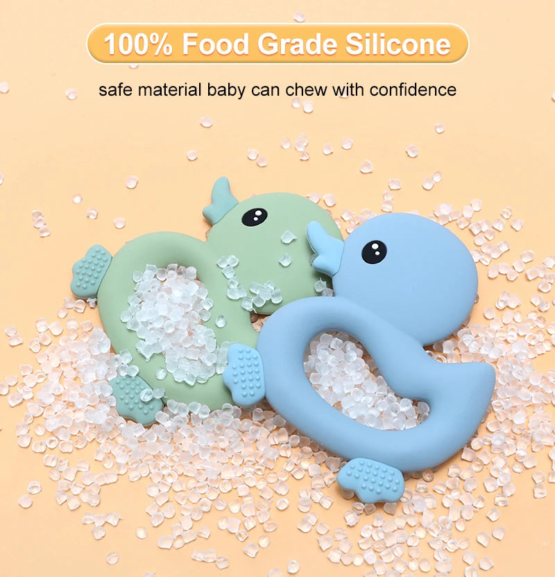 Duck Silicone Teether