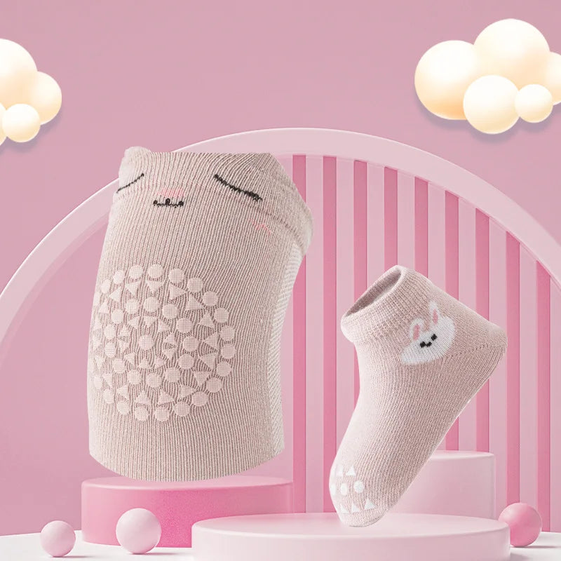 Baby Knee Protector with Socks