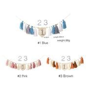 Party Tassel Banner Decoration