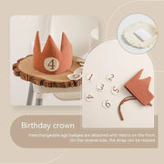 Birthday Crown Magic Wand Toy Banner