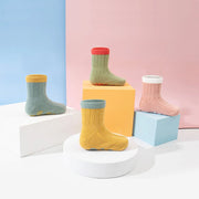 5pairs Casual Cute Knit Floor Socks