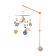 Wood Bed Bell Musical Rattles Toys