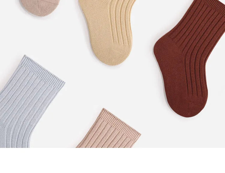 5 Pair Baby Breathable Socks