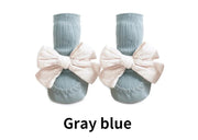 Baby Bow Middle Tube Shoes