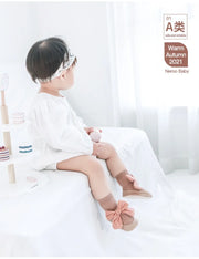 Baby Bow Middle Tube Shoes