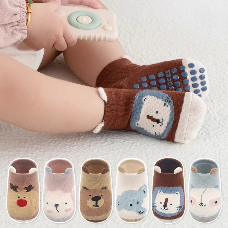 Newborn Anti Slip Cotton Socks