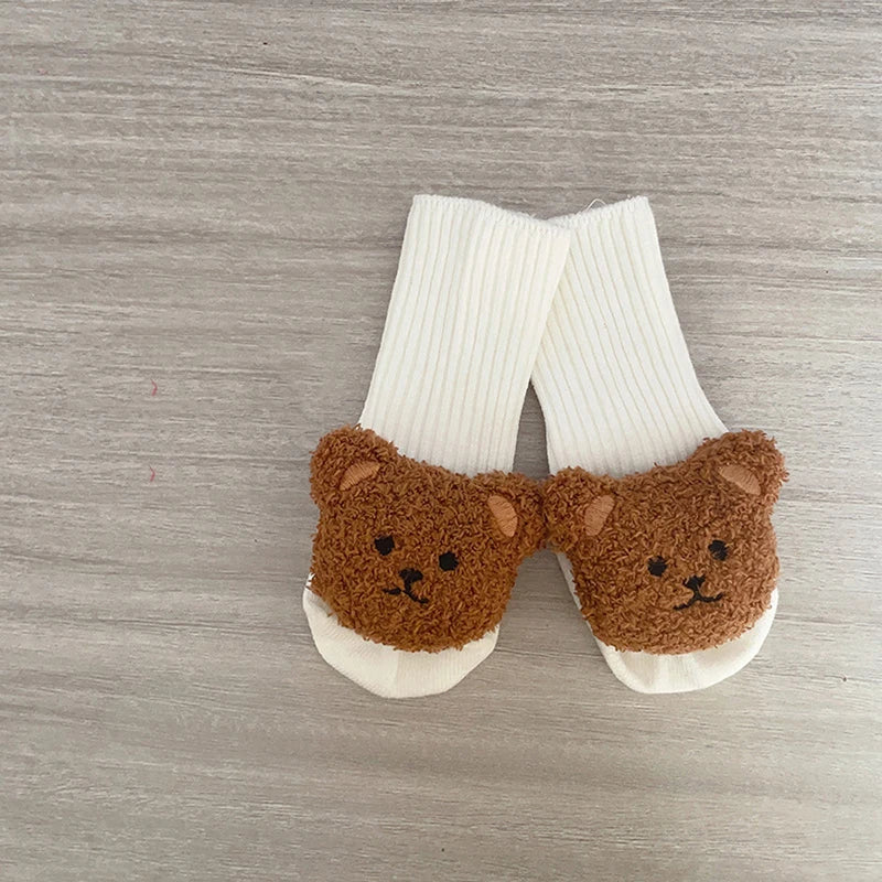 Baby Bear Long Anti Slip Socks