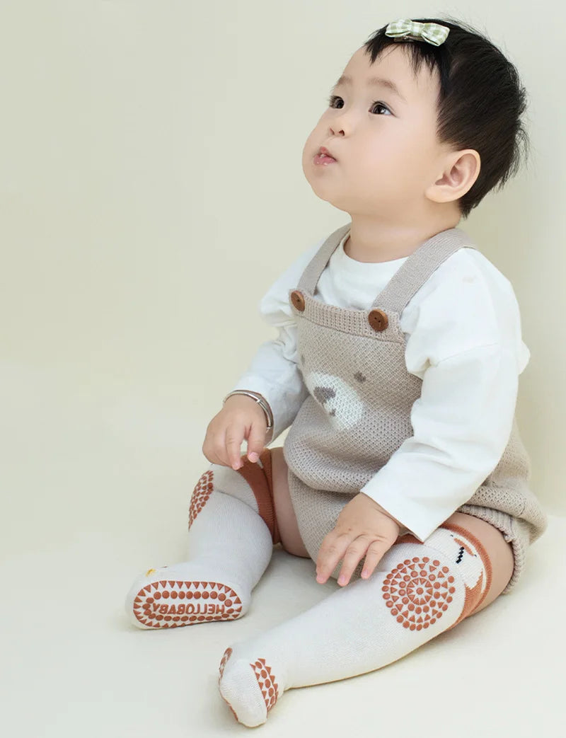 Baby Knee Pad Crawling Socks
