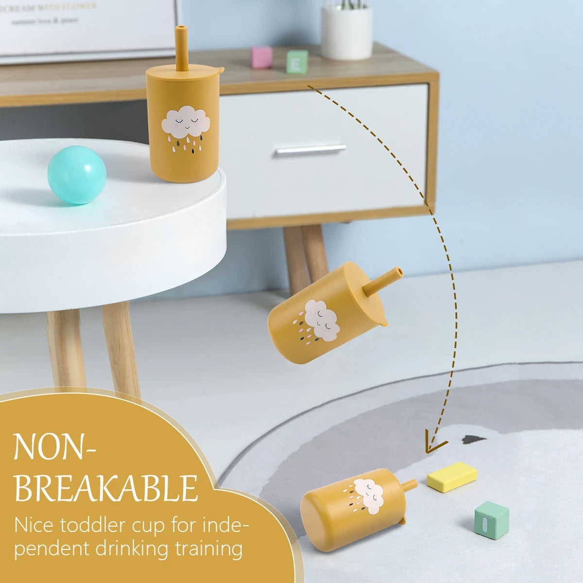 Silicone Dishes Suction Tableware