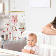 Musical Hot Air Balloon Crib Bed Bell