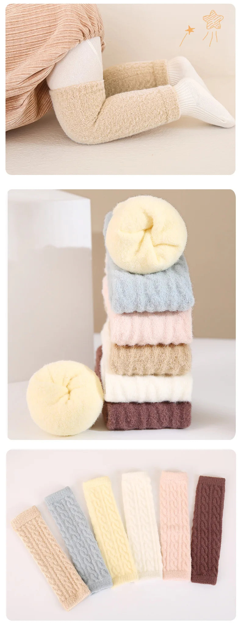 Baby Leg Warmers Kids Knee Protector