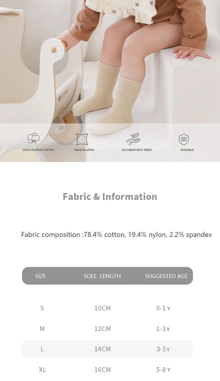 5 Pair Baby Breathable Socks