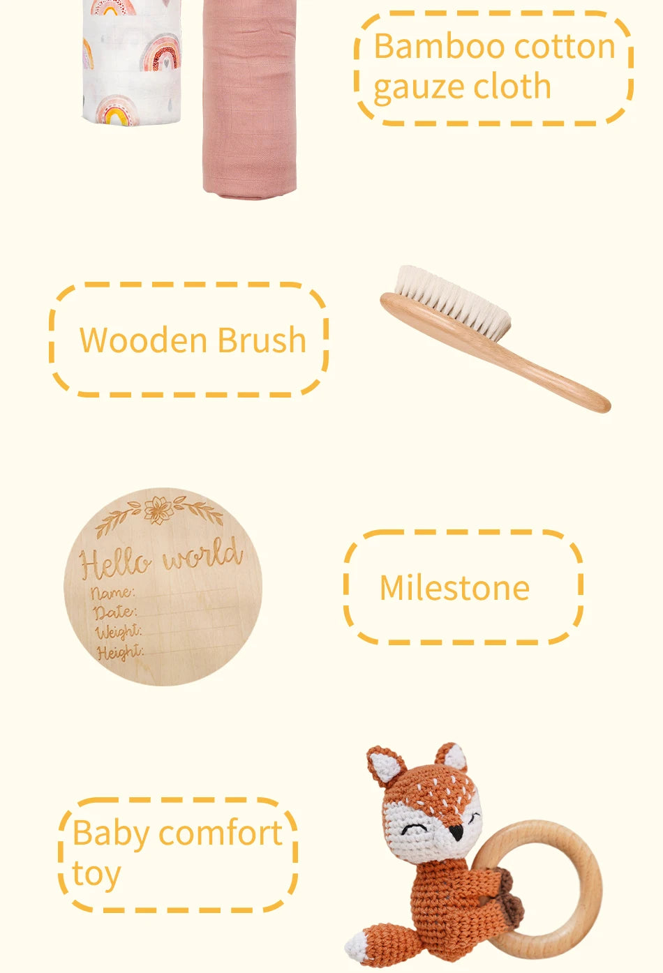 5PCS Comfort Toy Gift Set