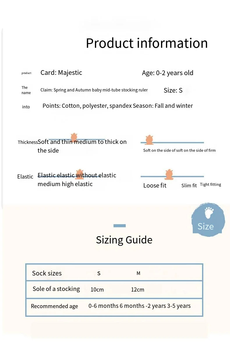 New Baby Cotton Stockings Socks