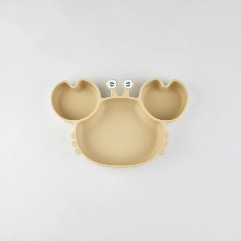 Silicone Dining Plate Suction Cartoon