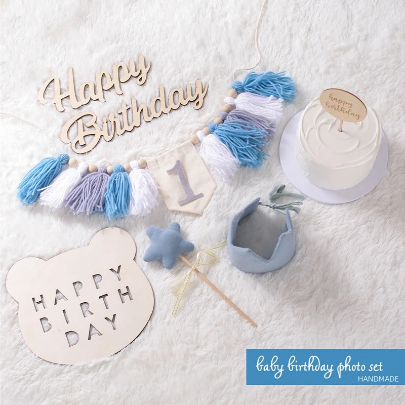 Baby Party Banner Tassel