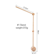 Wood Bed Bell Musical Rattles Toys