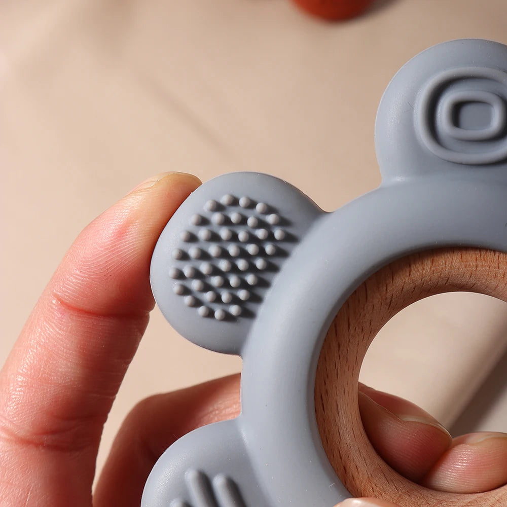 Wooden Teether Flower