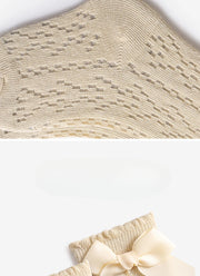 Summer Toddler Bow Long Sock