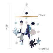 Musical Hot Air Balloon Crib Bed Bell