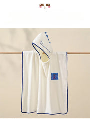 Children's Hooded Shower Bathrobe