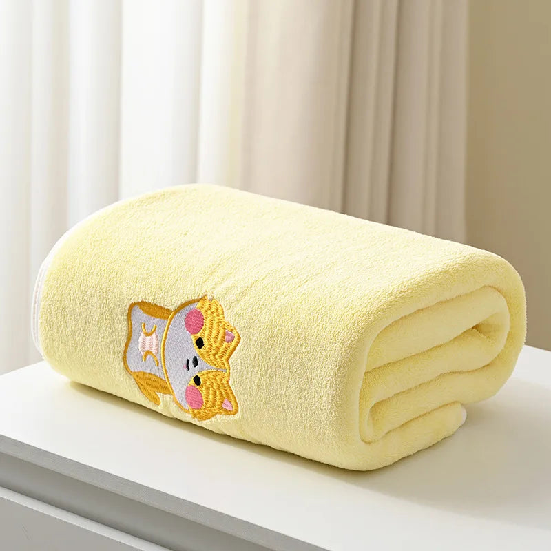 Printed Baby Bath Towel