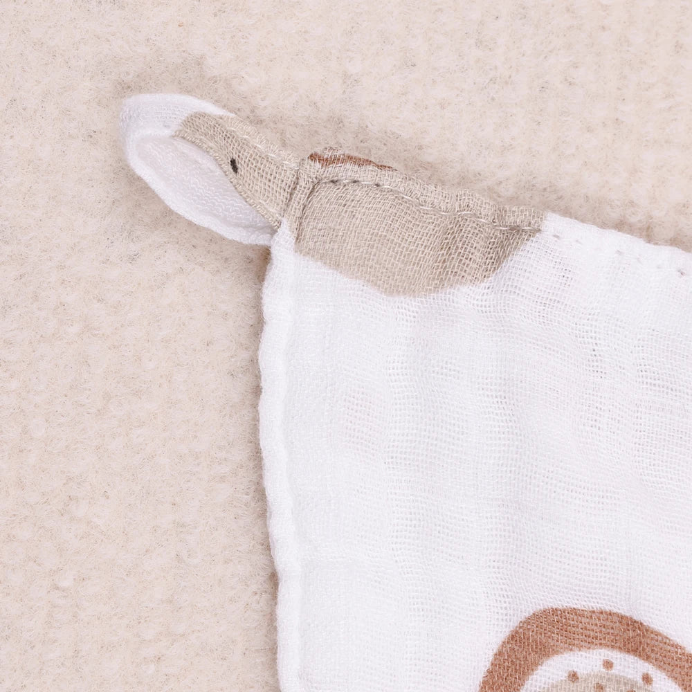 5PCS Set Bamboo Cotton Face Towel