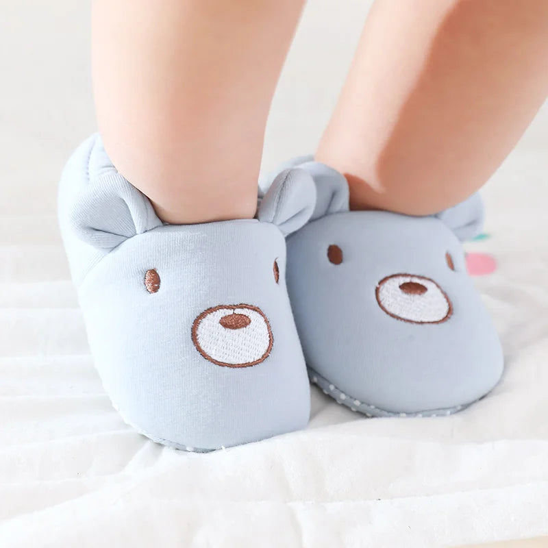 Cartoon Animals Pattern Baby Shoes