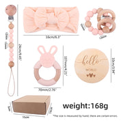 Newborn Bathing & Rattle Toy Set