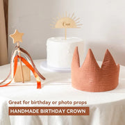 Birthday Crown Magic Wand Toy Banner