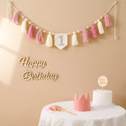 Baby Party Banner Tassel