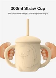 Baby Silicone Tableware Sucker Bowl Set