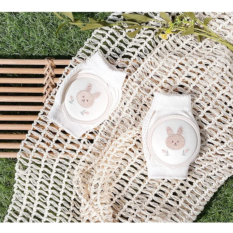 Cotton Mesh Crawling Elbow Knee Protector
