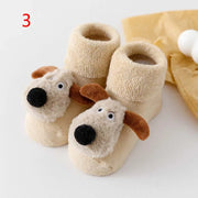 New cartoon warming baby socks